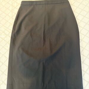 NWT Banana Republic Black Wool Blend Pencil Skirt Classic Wor
